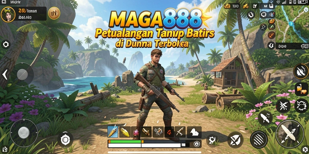 Tampilan menarik dari gameplay MAGA888 dalam dunia terbuka penuh petualangan.