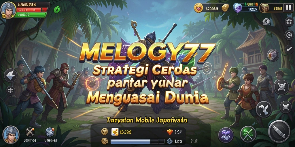 Tampilan gameplay <strong>MELODY77</strong> yang menarik dengan strategi mendalam.