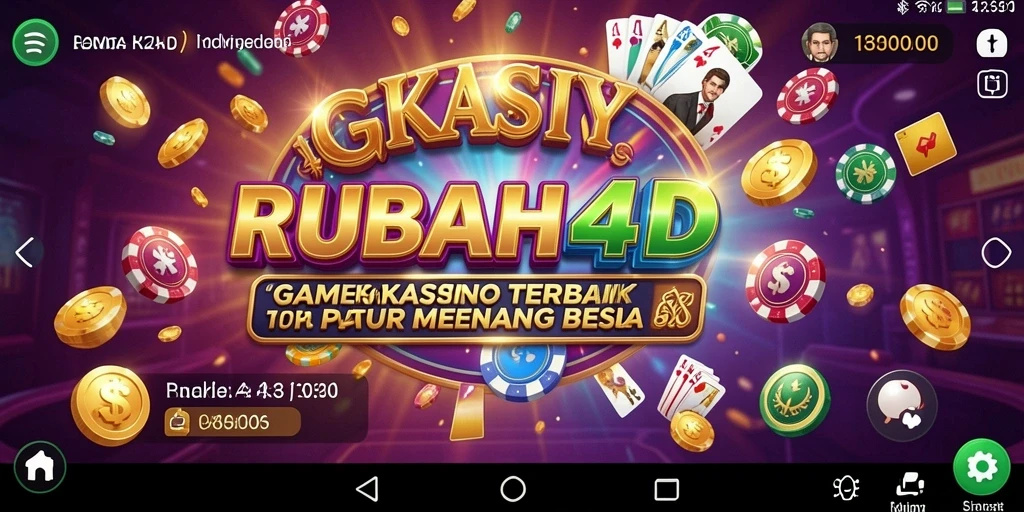 Tampilan menarik saat bermain game Kasino RUBAH4D.
