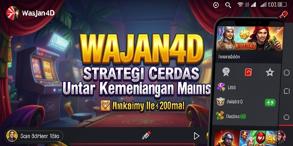 Tangkapan layar utama WAJAN4D menampilkan aksi strategi yang mendebarkan.